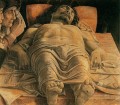 El Cristo muerto pintor renacentista Andrea Mantegna